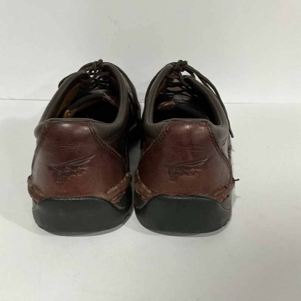 Red Wing Safety Toe Shoes 6704 Mens Shoes 9.5 Brown Leather Work Slip Resistant - Picture 4 of 9